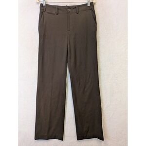 Lauren Ralph Lauren Sanderson Brown Dress Pants Womens 4 Straight Leg Office